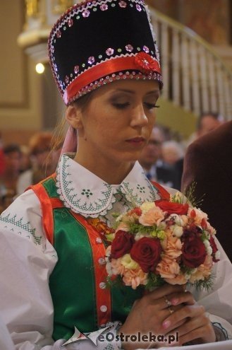 Wesele Kurpiowskie 2014: Ceremonia zaślubin po kurpiowsku [22.06.2014] - zdjęcie #48 - eOstroleka.pl