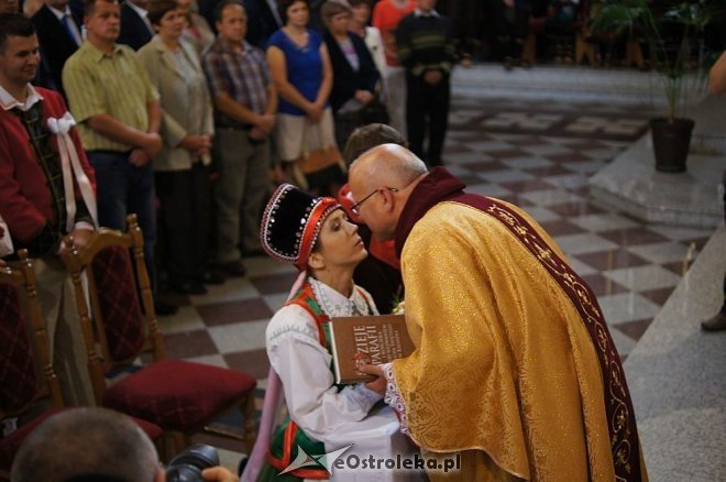 Wesele Kurpiowskie 2014: Ceremonia zaślubin po kurpiowsku [22.06.2014] - zdjęcie #39 - eOstroleka.pl