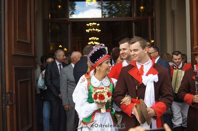 Wesele Kurpiowskie 2014: Ceremonia zaślubin po kurpiowsku [22.06.2014] - zdjęcie #31 - eOstroleka.pl