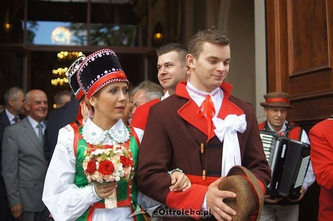 Wesele Kurpiowskie 2014: Ceremonia zaślubin po kurpiowsku [22.06.2014] - zdjęcie #30 - eOstroleka.pl