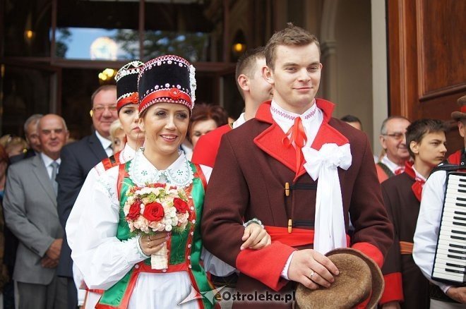 Wesele Kurpiowskie 2014: Ceremonia zaślubin po kurpiowsku [22.06.2014] - zdjęcie #29 - eOstroleka.pl
