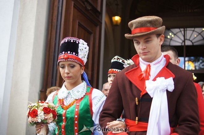 Wesele Kurpiowskie 2014: Ceremonia zaślubin po kurpiowsku [22.06.2014] - zdjęcie #28 - eOstroleka.pl