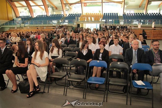 Zakończenie roku szkolnego w I Liceum Ogólnokształcącym [27.06.2014] - zdjęcie #44 - eOstroleka.pl