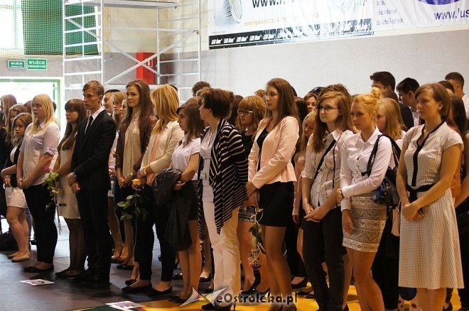 Zakończenie roku szkolnego w ZS 5 im. Unii Europejskiej w Ostrołęce [27.06.2014] - zdjęcie #14 - eOstroleka.pl