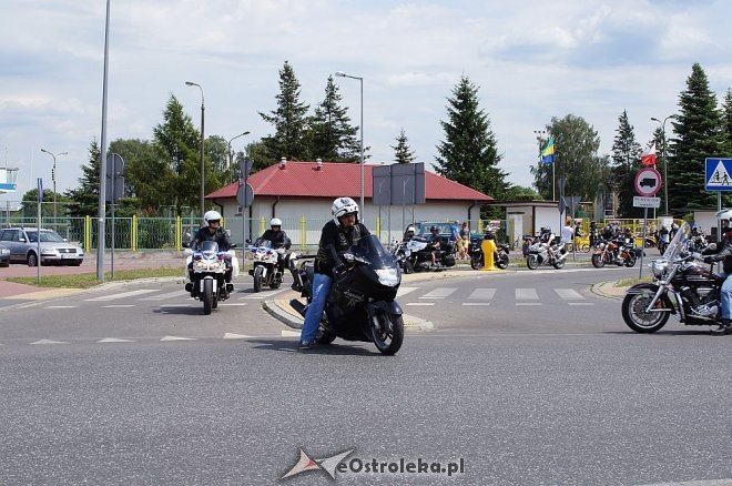 Parada motocykli ulicami Ostrołęki [28.06.2014] - zdjęcie #8 - eOstroleka.pl