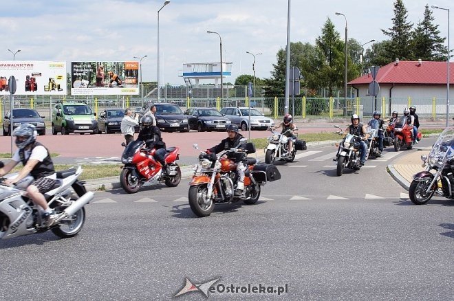 Parada motocykli ulicami Ostrołęki [28.06.2014] - zdjęcie #12 - eOstroleka.pl