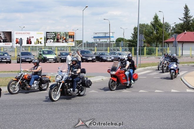 Parada motocykli ulicami Ostrołęki [28.06.2014] - zdjęcie #14 - eOstroleka.pl