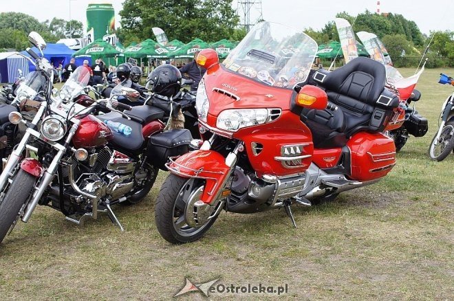 Parada motocykli ulicami Ostrołęki [28.06.2014] - zdjęcie #2 - eOstroleka.pl