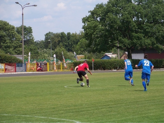 Mecz barażowy rocznika 1997: Narew Ostrołęka - KS Piaseczno (28.06.2014) - zdjęcie #9 - eOstroleka.pl