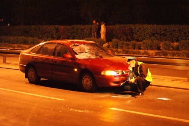 Śmiertelny wypadek na ul. Tragutta (01.05.09) - zdjęcie #15 - eOstroleka.pl