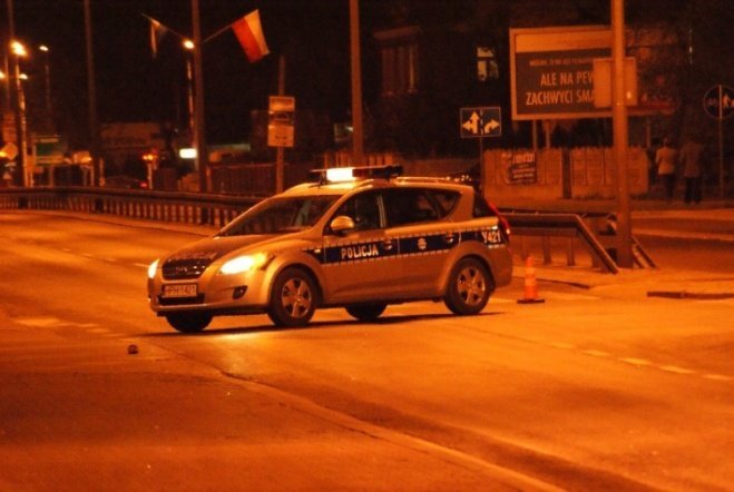Śmiertelny wypadek na ul. Tragutta (01.05.09) - zdjęcie #13 - eOstroleka.pl