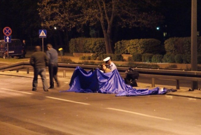 Śmiertelny wypadek na ul. Tragutta (01.05.09) - zdjęcie #7 - eOstroleka.pl