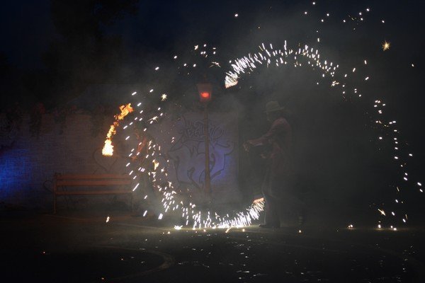 Karawana 2014 - Wędrujący Festiwal Sztuki w gminie Łyse [01.07.2014] - zdjęcie #2 - eOstroleka.pl
