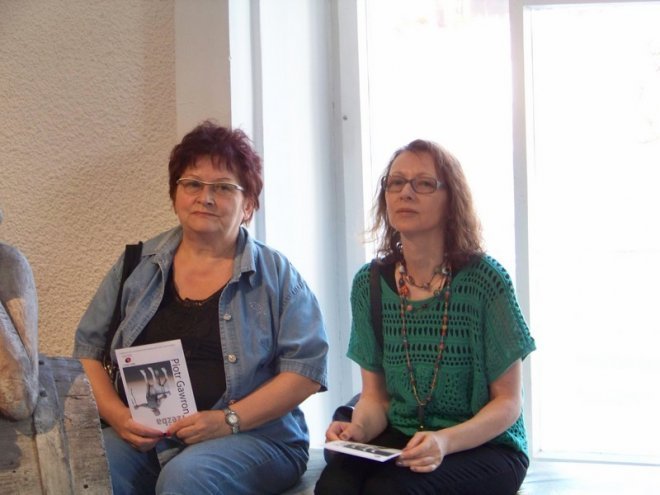 Wernisaż rzeźby prof. Piotra Gawrona (03.07.2014) - zdjęcie #33 - eOstroleka.pl