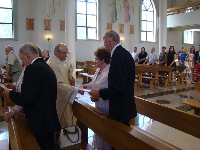 50 – lecie pożycia małżeńskiego w gminie Olszewo-Borki [09.07.2014] - zdjęcie #40 - eOstroleka.pl