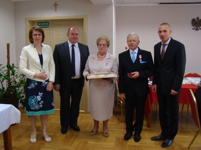 50 – lecie pożycia małżeńskiego w gminie Olszewo-Borki [09.07.2014] - zdjęcie #30 - eOstroleka.pl