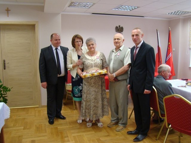50 – lecie pożycia małżeńskiego w gminie Olszewo-Borki [09.07.2014] - zdjęcie #26 - eOstroleka.pl