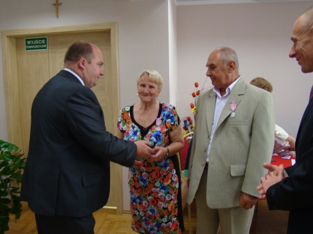 50 – lecie pożycia małżeńskiego w gminie Olszewo-Borki [09.07.2014] - zdjęcie #25 - eOstroleka.pl