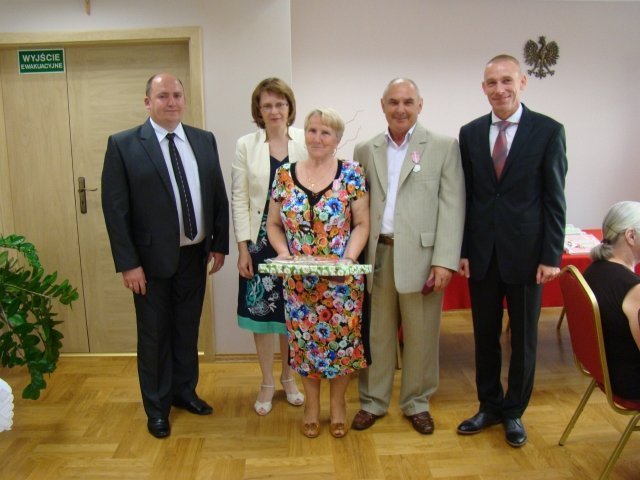 50 – lecie pożycia małżeńskiego w gminie Olszewo-Borki [09.07.2014] - zdjęcie #23 - eOstroleka.pl