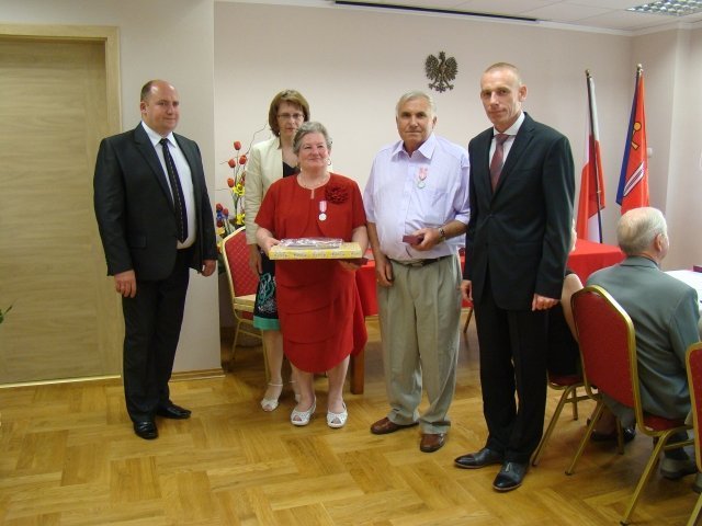 50 – lecie pożycia małżeńskiego w gminie Olszewo-Borki [09.07.2014] - zdjęcie #17 - eOstroleka.pl