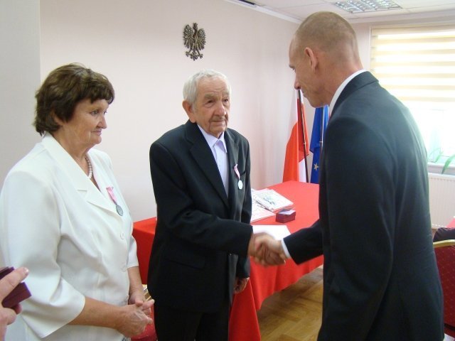 50 – lecie pożycia małżeńskiego w gminie Olszewo-Borki [09.07.2014] - zdjęcie #12 - eOstroleka.pl