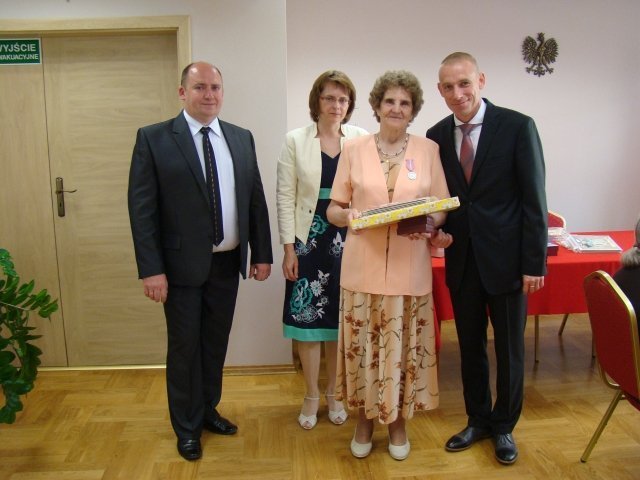 50 – lecie pożycia małżeńskiego w gminie Olszewo-Borki [09.07.2014] - zdjęcie #8 - eOstroleka.pl