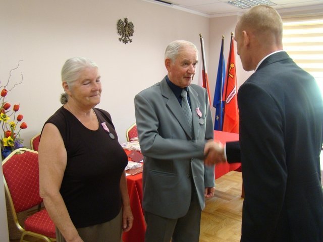 50 – lecie pożycia małżeńskiego w gminie Olszewo-Borki [09.07.2014] - zdjęcie #6 - eOstroleka.pl