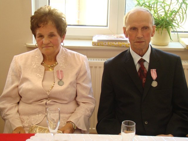 50 – lecie pożycia małżeńskiego w gminie Olszewo-Borki [09.07.2014] - zdjęcie #12 - eOstroleka.pl