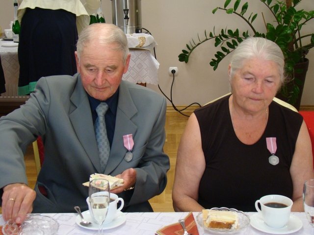 50 – lecie pożycia małżeńskiego w gminie Olszewo-Borki [09.07.2014] - zdjęcie #27 - eOstroleka.pl