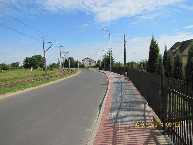 Odbiór chodnika w miejscowości Ławy i Rzekuń [09.07.2014] - zdjęcie #3 - eOstroleka.pl