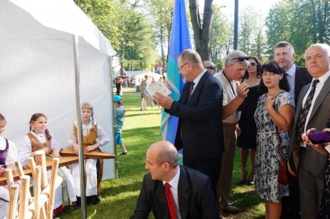 Delegacja z powiatu ostrołęckiego na Dniu Koronacji Króla Litwy Mendoga - zdjęcie #1 - eOstroleka.pl