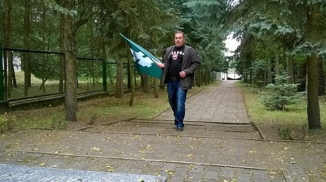 Członkowie Narodowe Ostrołęki oddali hołd ofiarom „Krwawej Niedzieli” [13.07.2014] - zdjęcie #5 - eOstroleka.pl