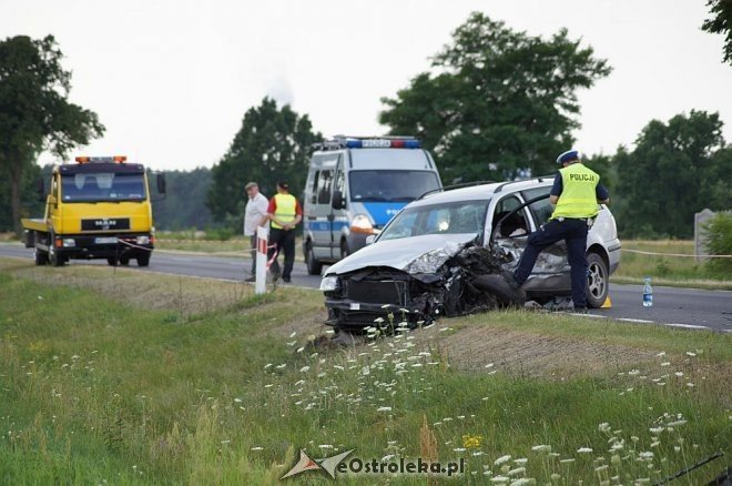Wypadek w Teodorowie: DK-61 zablokowana [15.07.2014] - zdjęcie #7 - eOstroleka.pl
