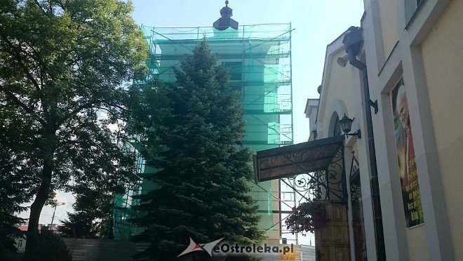 Remont dzwonnicy w ostrołęckiej Farze [11.08.2014] - zdjęcie #17 - eOstroleka.pl