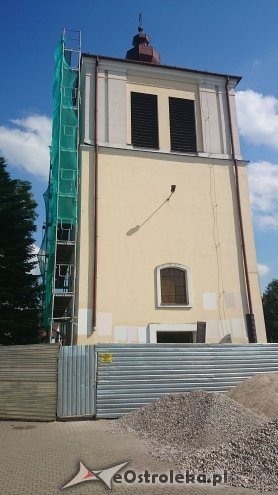 Remont dzwonnicy w ostrołęckiej Farze [11.08.2014] - zdjęcie #15 - eOstroleka.pl