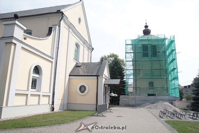 Remont dzwonnicy w ostrołęckiej Farze [11.08.2014] - zdjęcie #14 - eOstroleka.pl
