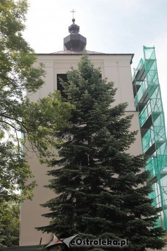 Remont dzwonnicy w ostrołęckiej Farze [11.08.2014] - zdjęcie #9 - eOstroleka.pl