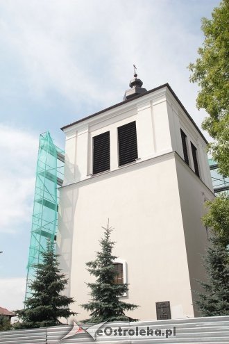 Remont dzwonnicy w ostrołęckiej Farze [11.08.2014] - zdjęcie #6 - eOstroleka.pl