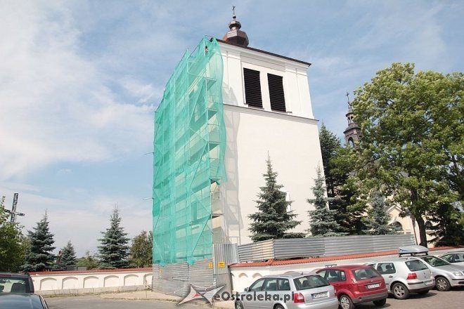 Remont dzwonnicy w ostrołęckiej Farze [11.08.2014] - zdjęcie #5 - eOstroleka.pl