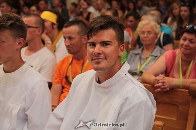 Piesza ełcka pielgrzymka na Jasną Górę zawitała do Ostrołęki [31.07.2014] - zdjęcie #6 - eOstroleka.pl