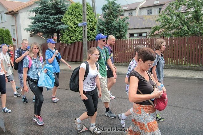 Piesza ełcka pielgrzymka na Jasną Górę zawitała do Ostrołęki [31.07.2014] - zdjęcie #106 - eOstroleka.pl