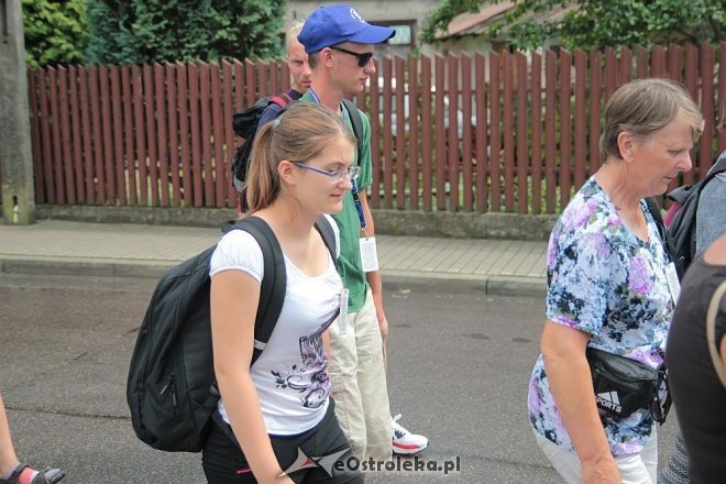 Piesza ełcka pielgrzymka na Jasną Górę zawitała do Ostrołęki [31.07.2014] - zdjęcie #12 - eOstroleka.pl