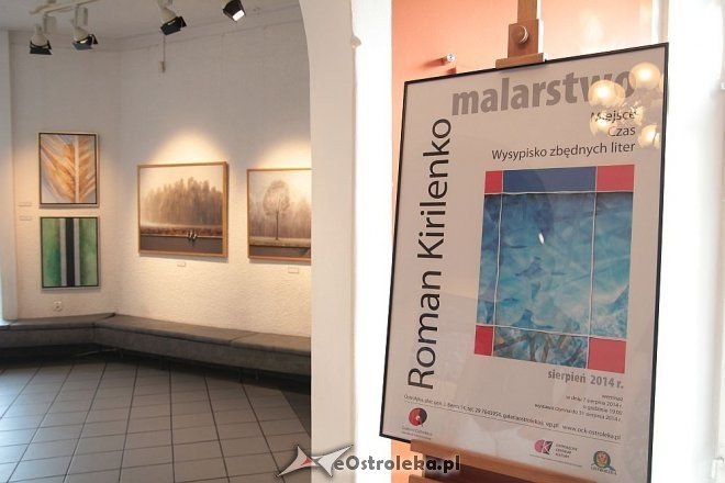 Roman Kirilenko - Malarstwo - wernisaż wystawy [07.08.2014] - zdjęcie #7 - eOstroleka.pl