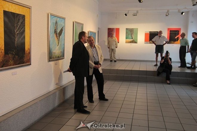 Roman Kirilenko - Malarstwo - wernisaż wystawy [07.08.2014] - zdjęcie #6 - eOstroleka.pl