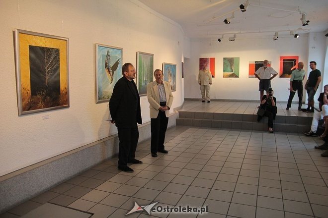 Roman Kirilenko - Malarstwo - wernisaż wystawy [07.08.2014] - zdjęcie #4 - eOstroleka.pl