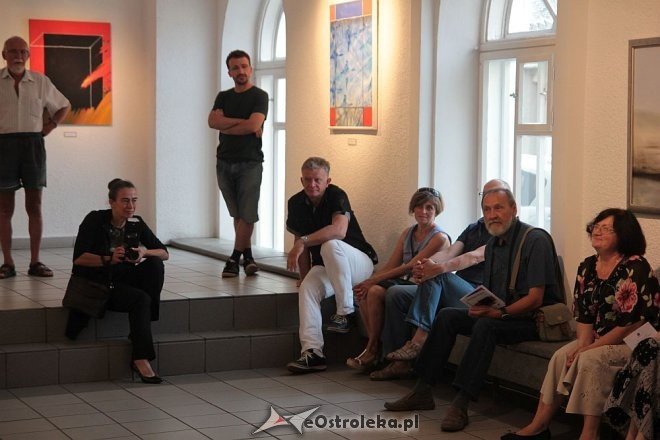 Roman Kirilenko - Malarstwo - wernisaż wystawy [07.08.2014] - zdjęcie #1 - eOstroleka.pl