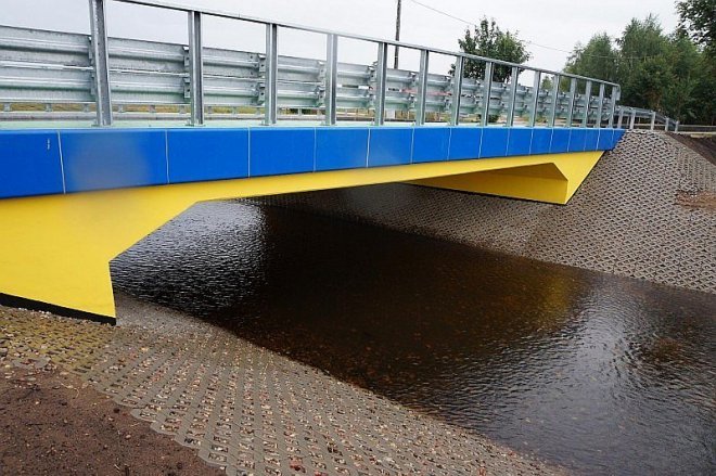 Odebranie nowego mostu w Myszyńcu [11.08.2014]  - zdjęcie #2 - eOstroleka.pl