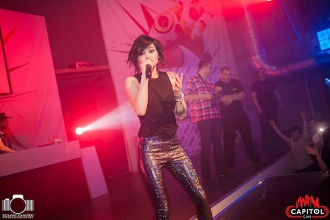 Ewelina Lisowska w Clubie Capitol [29.08.2014] - zdjęcie #97 - eOstroleka.pl