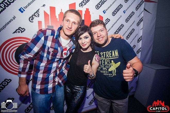 Ewelina Lisowska w Clubie Capitol [29.08.2014] - zdjęcie #60 - eOstroleka.pl