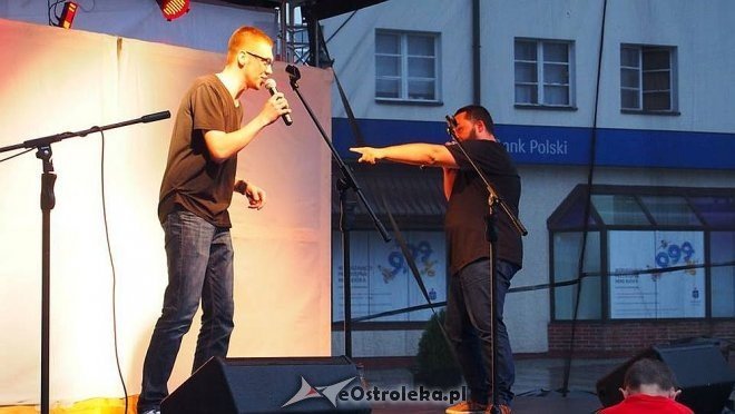 Kabaret Szuje z Ostrołęki ze statuetką przeglądu Na Opak w Lubawie [02.09.2014] - zdjęcie #15 - eOstroleka.pl